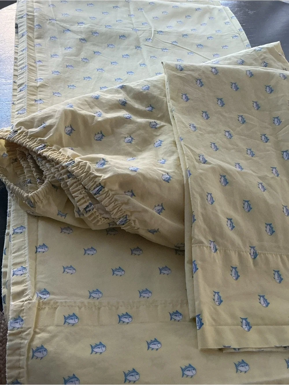 EUC Southern Tide Bedsheet set